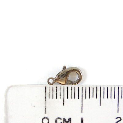 銅鍍黑金色問字鉤-9mm