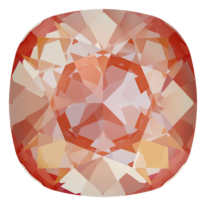 10MM 四方形-橙色蓄光閃彩