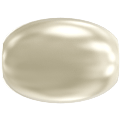 4mm米形水晶珍珠-米白(620)