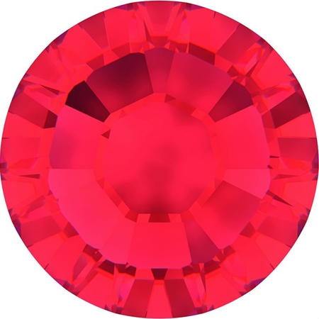 SS16(3.8mm)圓形燙鑽-紅色