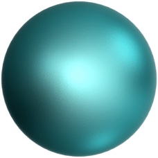 2mm水晶珍珠-幻彩深土耳其藍(001 2029)
