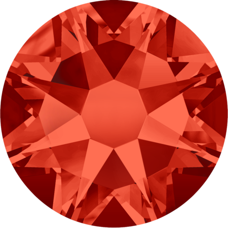 SS34(7mm)圓形平底鑽-橘紅