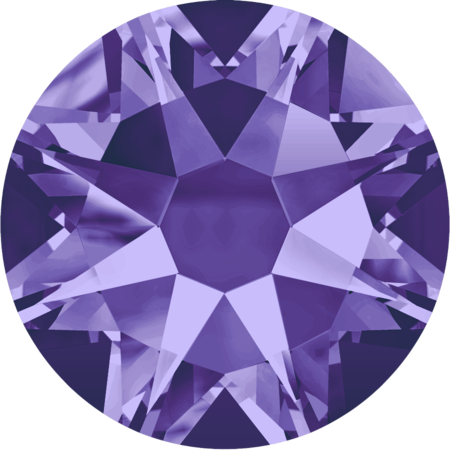 SS16(3.8mm)圓形平底鑽-紫羅蘭