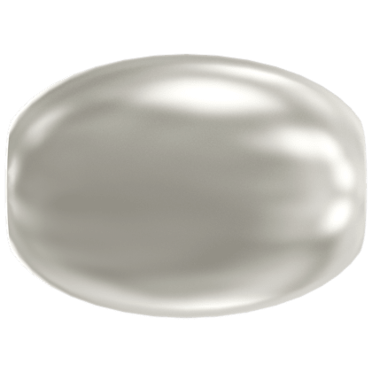 4mm米形水晶珍珠-白色(650)