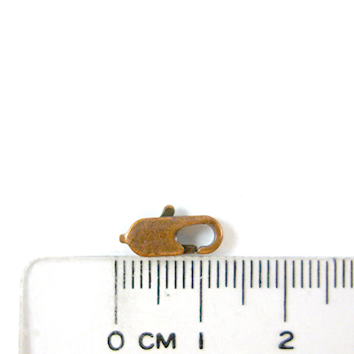 紅古銅色龍蝦扣-12mm