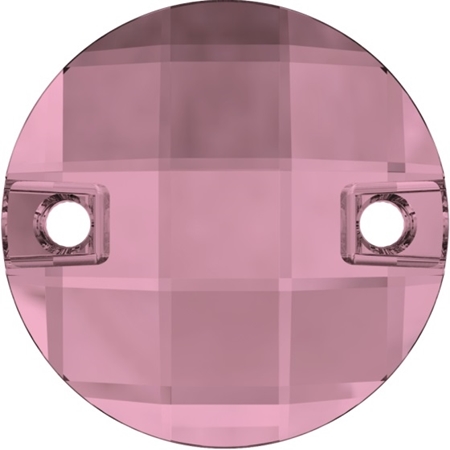 10mm棋盤圓形-古典粉紅