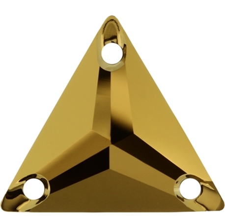 16mm三孔平底三角形-朵拉朵金