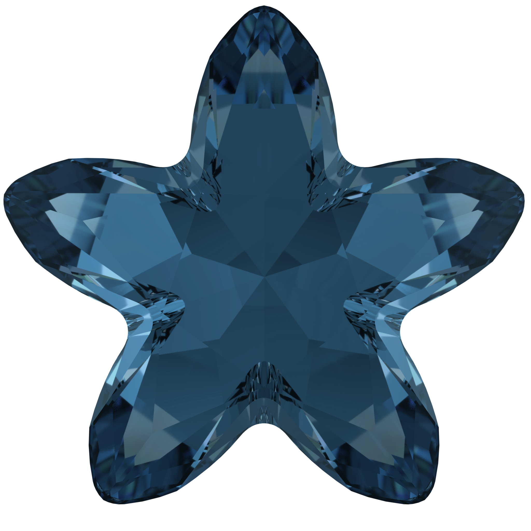 18x18.5mm星花-灰藍