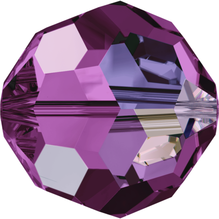 4mm圓珠-深紫彩