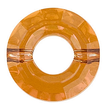 12.5mm甜甜圈-水晶銅