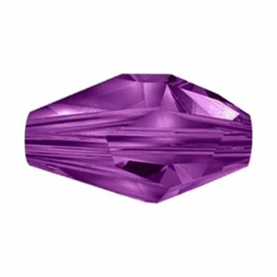 18×12mm不規則橄欖形-紫色