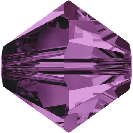 4mm角珠-深紫