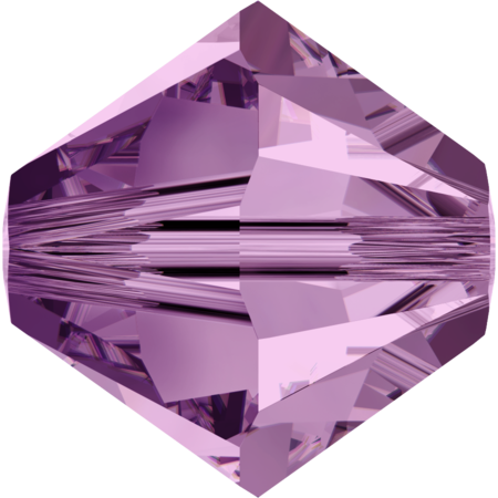 6mm角珠-淺紫