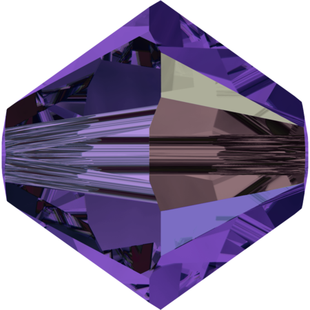 4mm角珠-紫絲絨彩