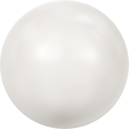 10mm半洞水晶珍珠-白色(650)