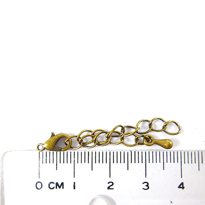 銅鍍青古銅問字鉤調節鍊