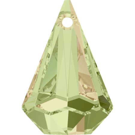 14mm鑽石水滴-萊姆綠