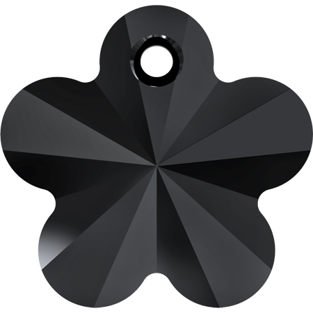 12mm花形-黑色