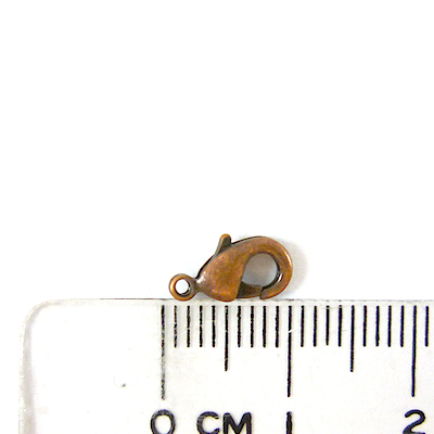 銅鍍紅古銅色問字鉤-9mm