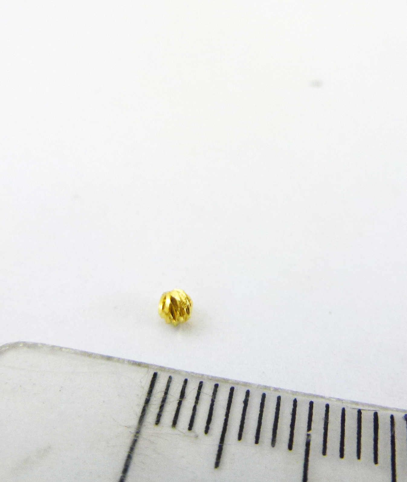 2.5mm銅鍍金切線圓珠