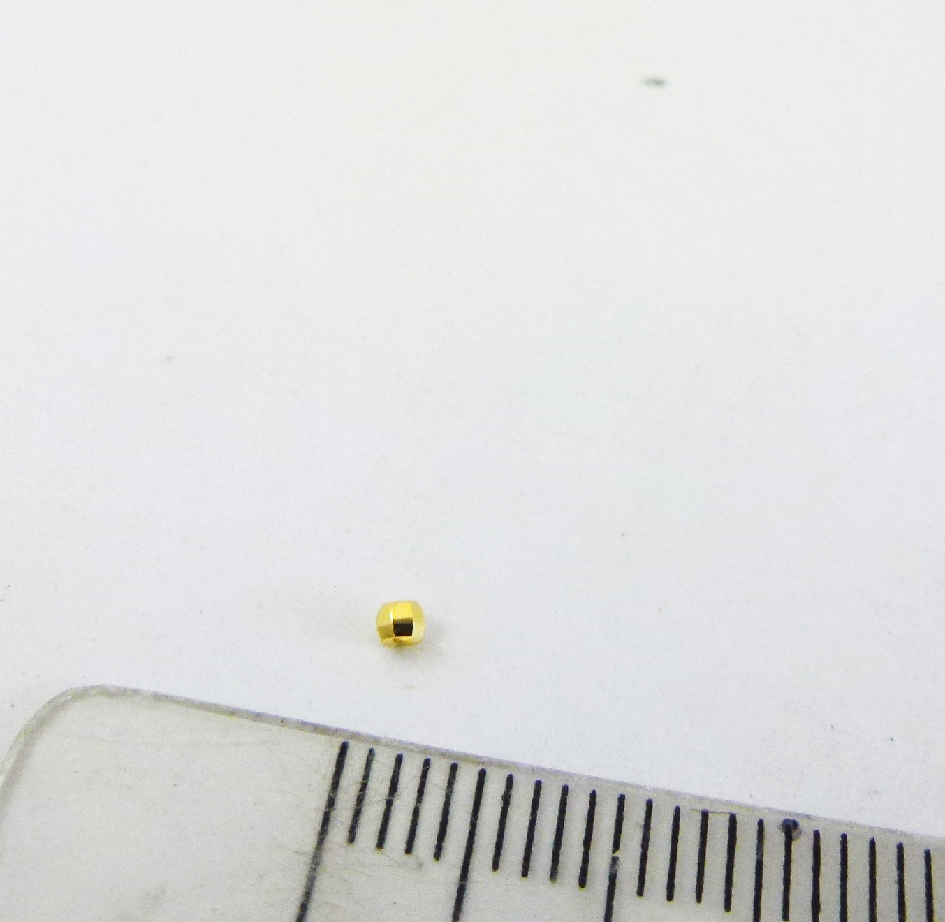 2mm銅鍍金鐳射珠