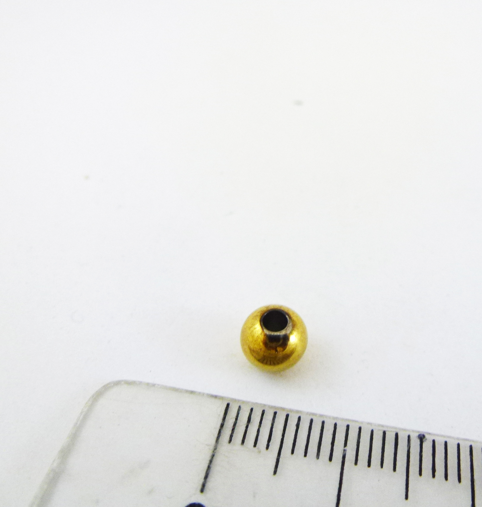 6mm不銹鋼鍍金圓珠