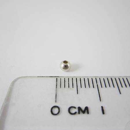 3mm純銀珠