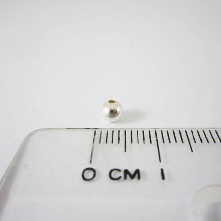 4mm純銀圓珠