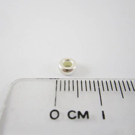 5mm純銀中洞圓形