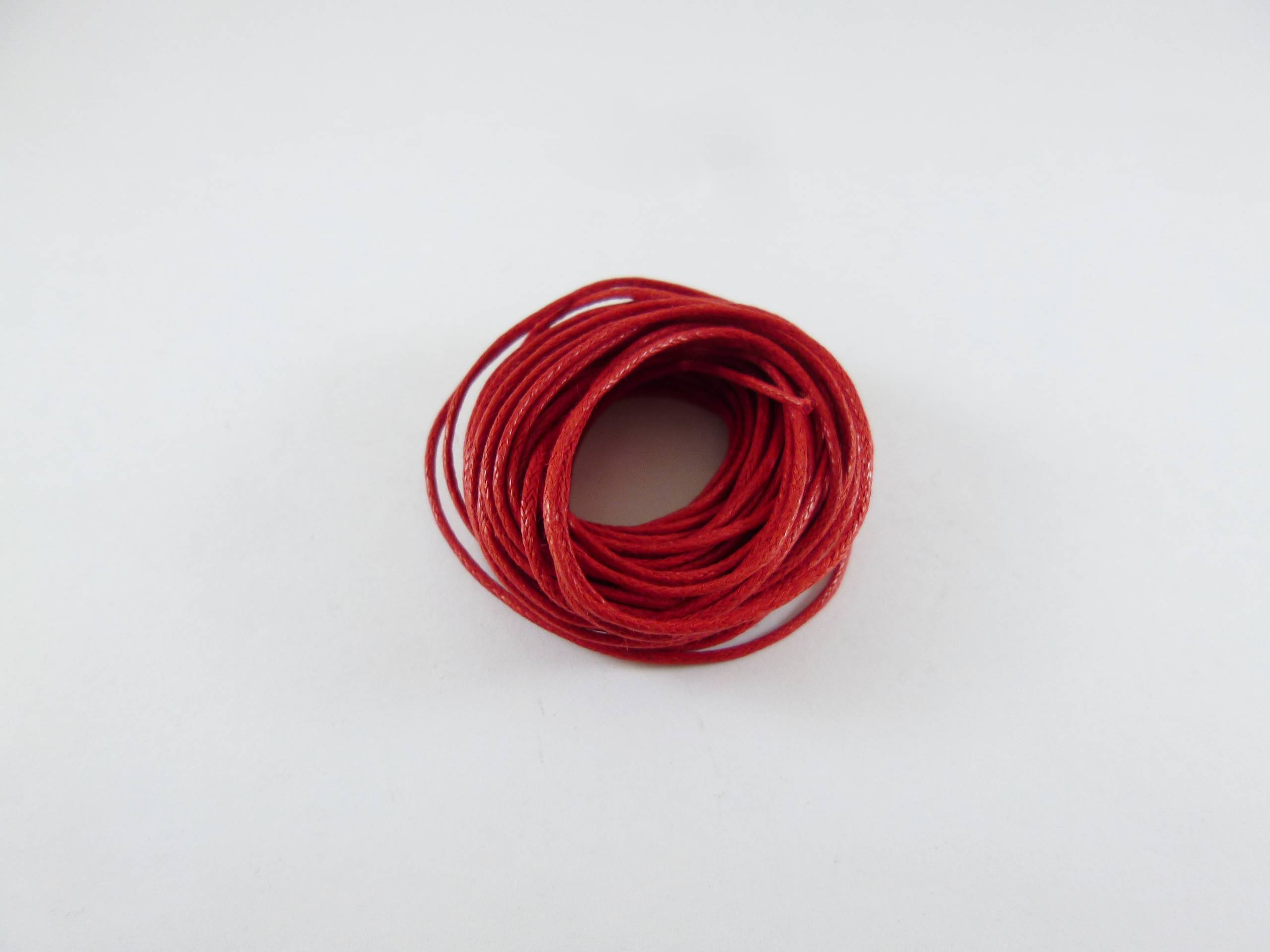 蠟麻繩-紅色