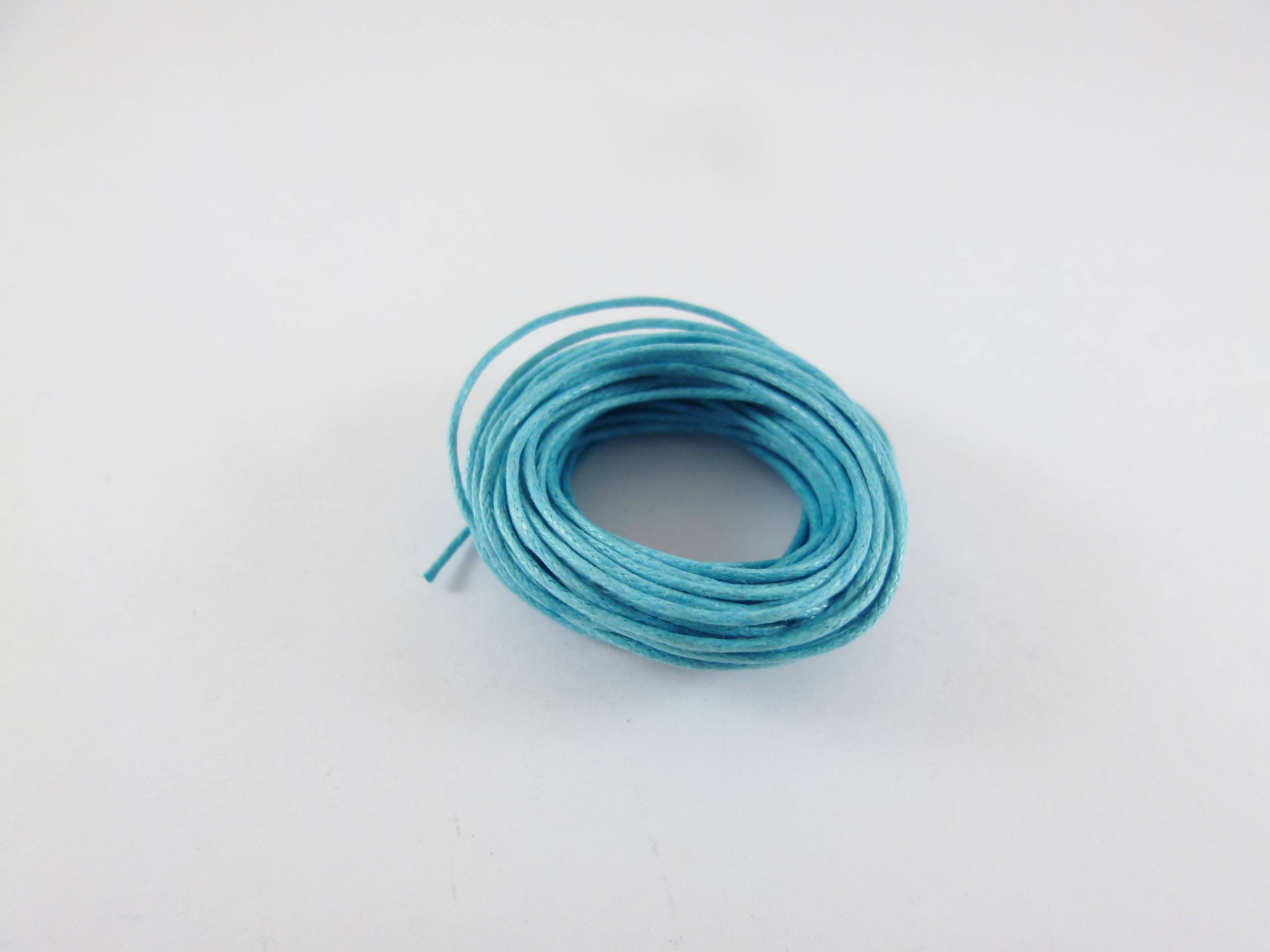 蠟麻繩-水藍色