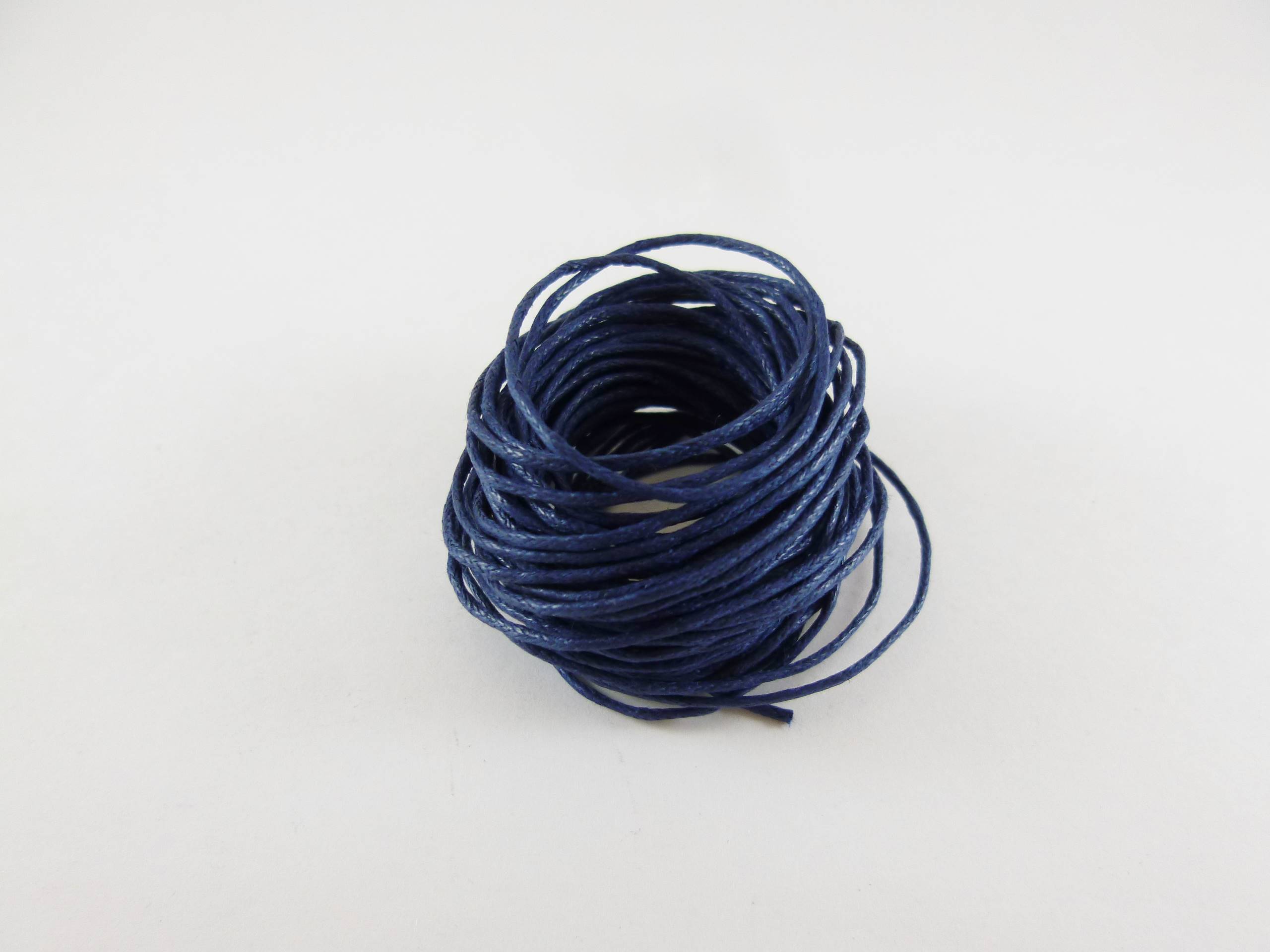 蠟麻繩-深藍色