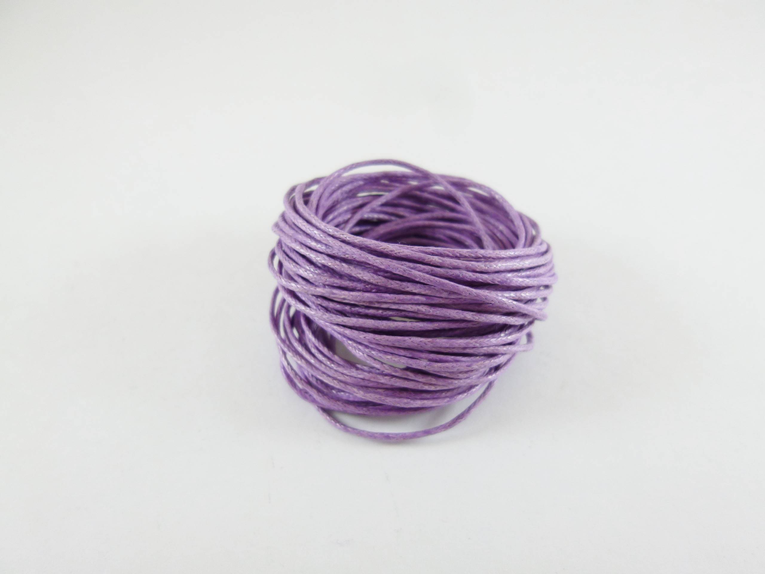 蠟麻繩-淺紫色
