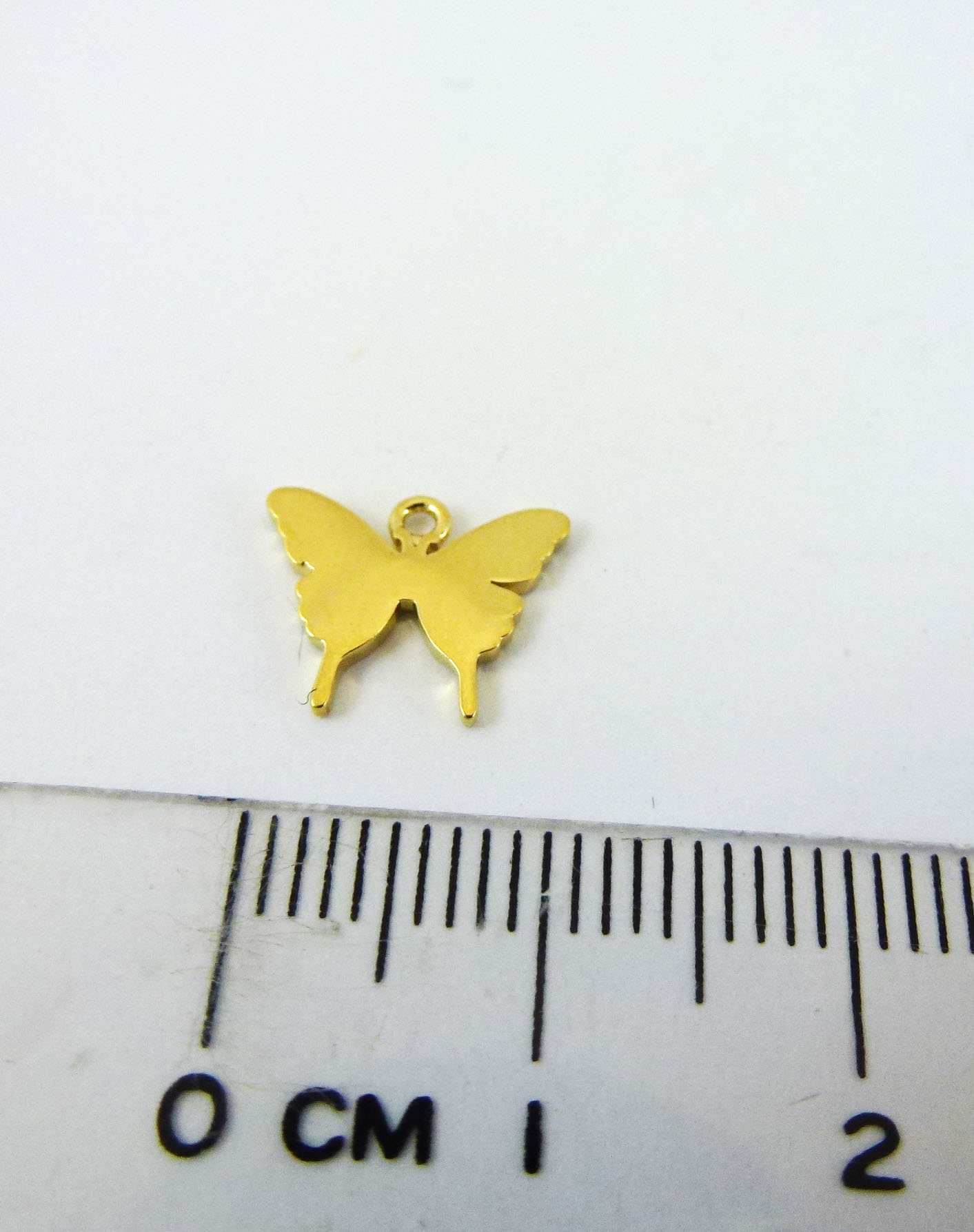 銅鍍金色單孔蝴蝶