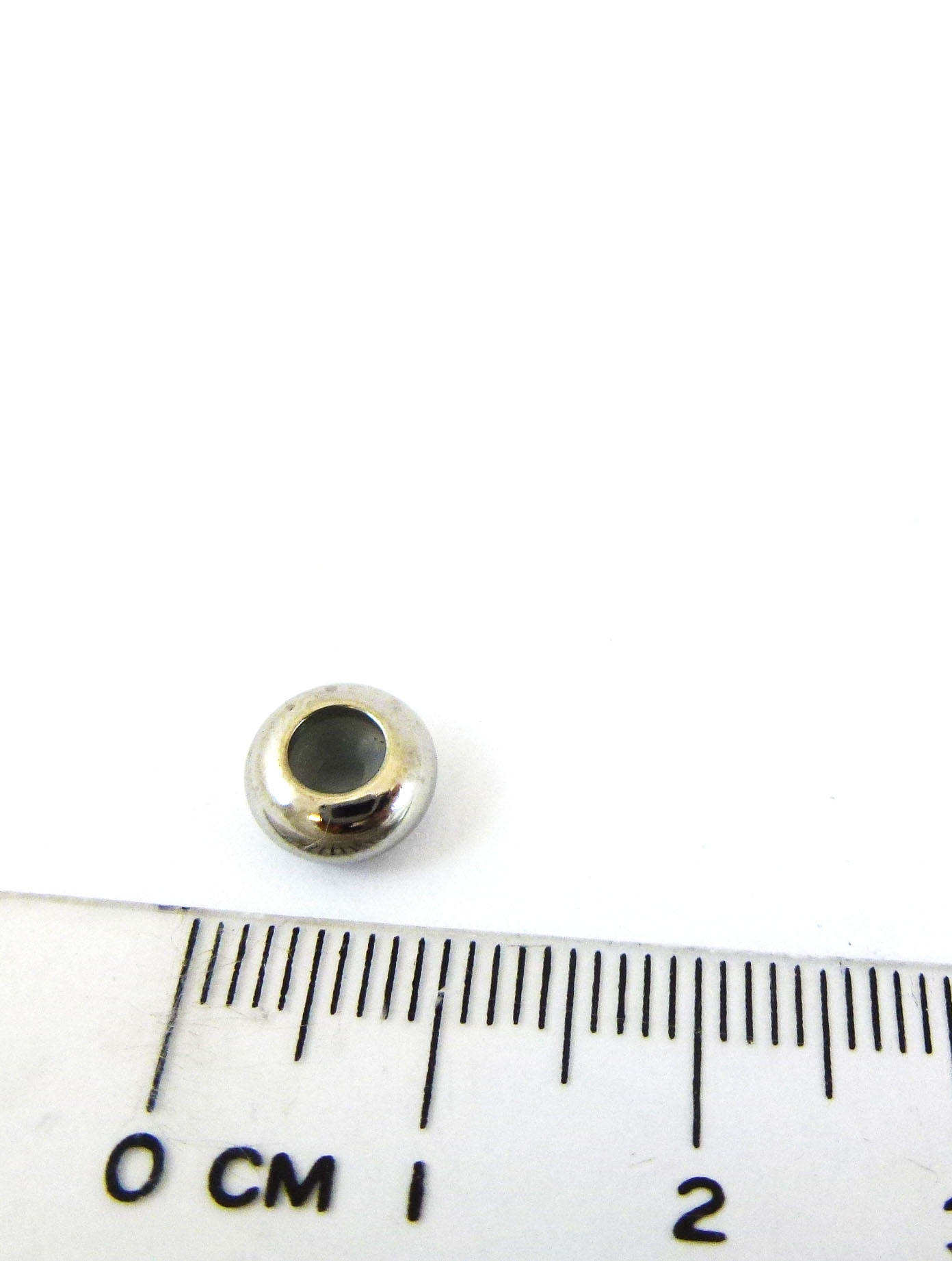 8mm不鏽鋼圓扁矽膠擋珠