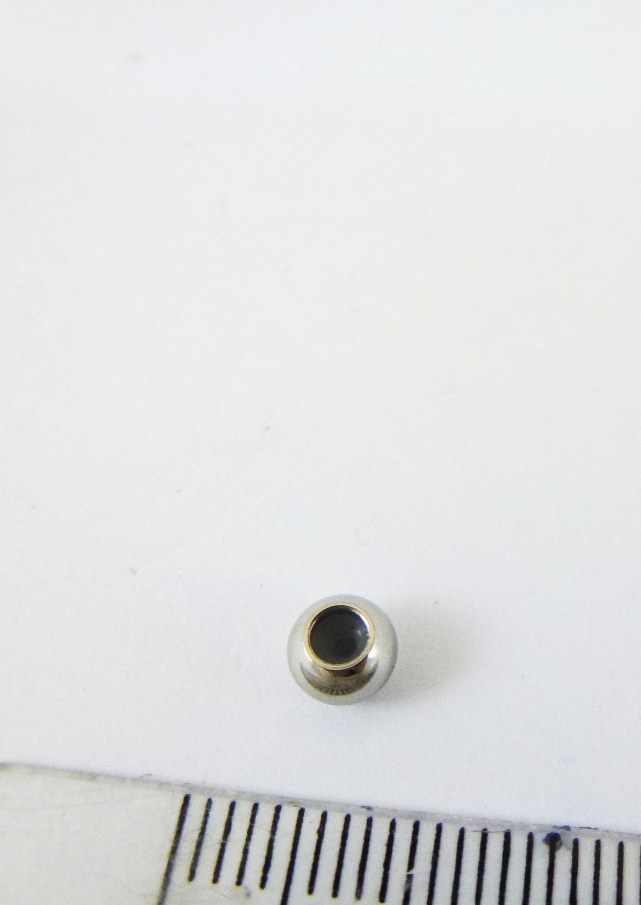 5mm不鏽鋼圓形矽膠擋珠