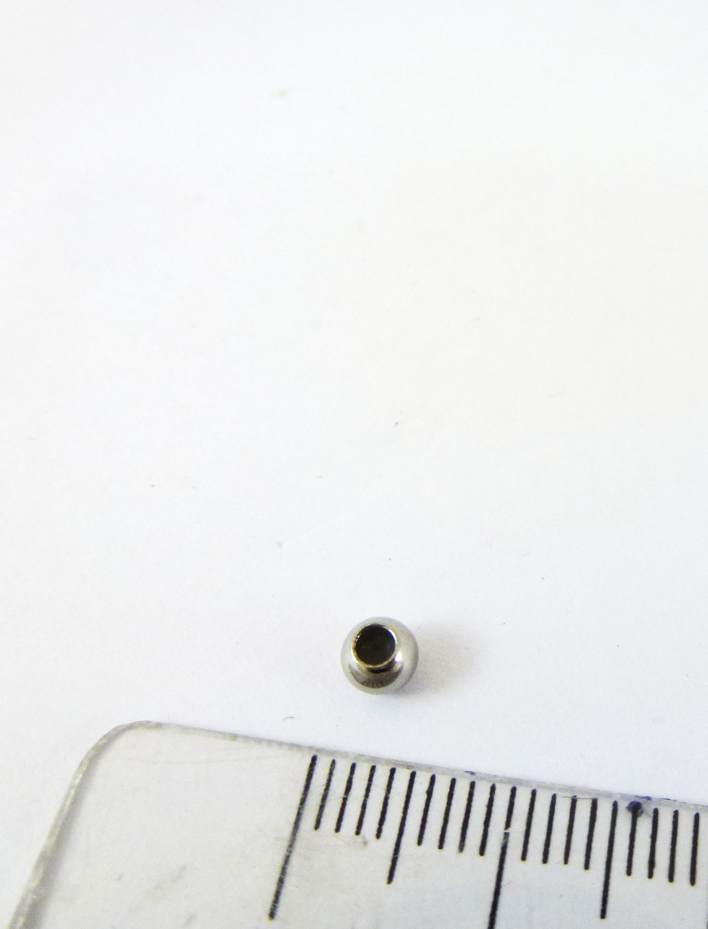 4mm不鏽鋼圓形矽膠擋珠