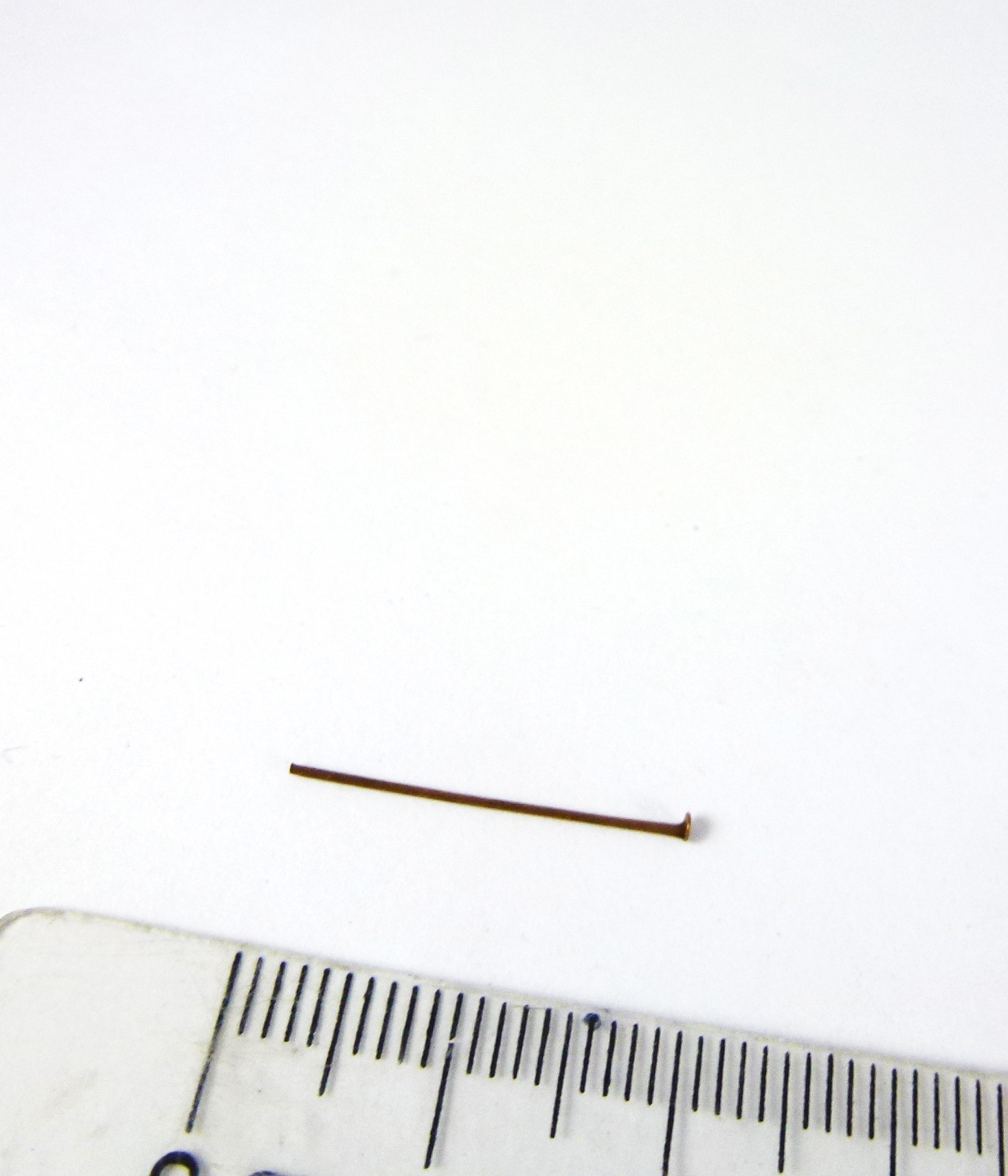 0.5x18mm銅鍍紅古銅T針