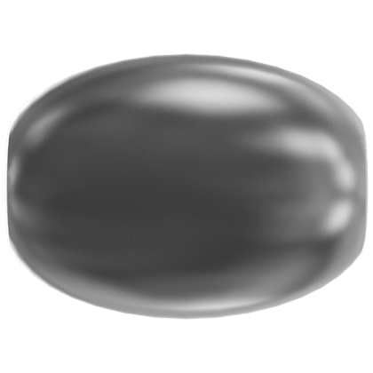 4mm米形水晶珍珠-深灰(617)