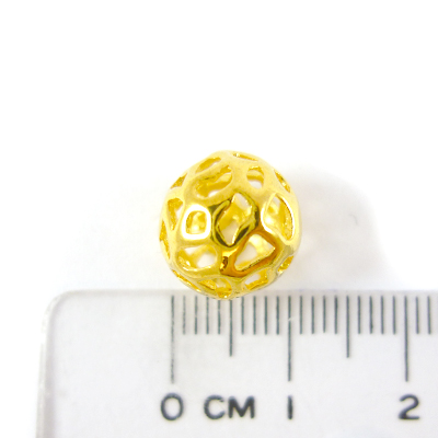 金色鏤空圓球
