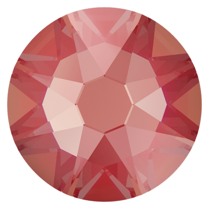 SS16(3.8mm)圓形平底鑽-皇家紅閃彩