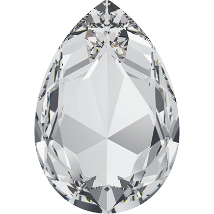 30×20mm尖底水滴-白色