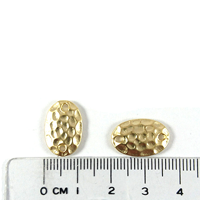 霧金色雙孔橢圓龜殼紋