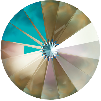 12mm衛星石-軍綠閃彩