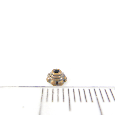 紅古銅花帽-螺形