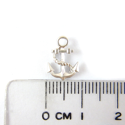 銅鍍霧銀色單孔船錨