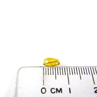 銅鍍金色橢圓夾頭