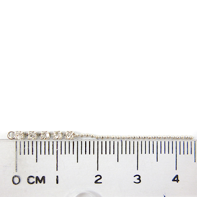 正白K色鑽鍊+側面螞蟻