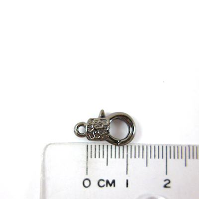 黑金單孔手銬形扣頭