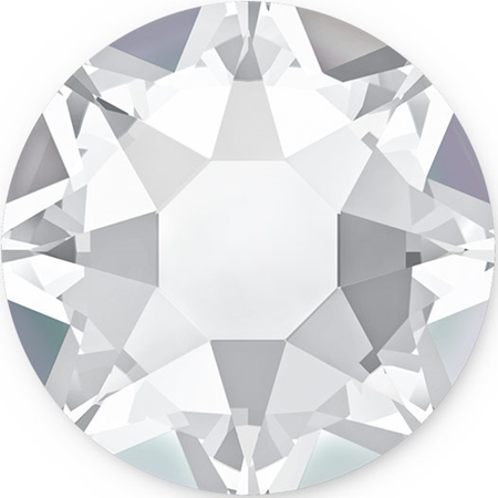 SS20(4.6mm)圓形燙鑽-白色